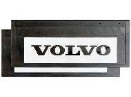 Брызговик 660х270 мм Вольво (свет.) Volvo FH12, задний (1151/1)